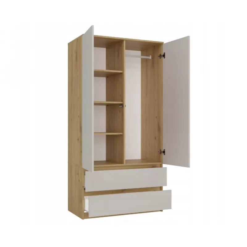 MALWA SS-90 wardrobe artisan tamm/kašmiir