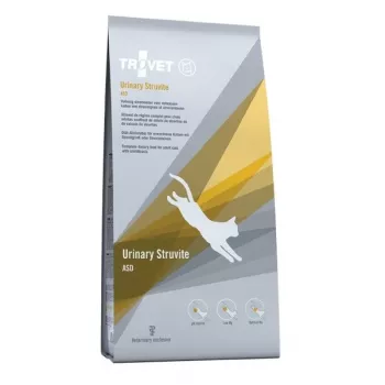 Kuiv kassitoit TROVET Urinary Struvite ASD Poultry 10 kg — kuseteede hooldus, linnuliha retsept, 32% valku, 23% rasva