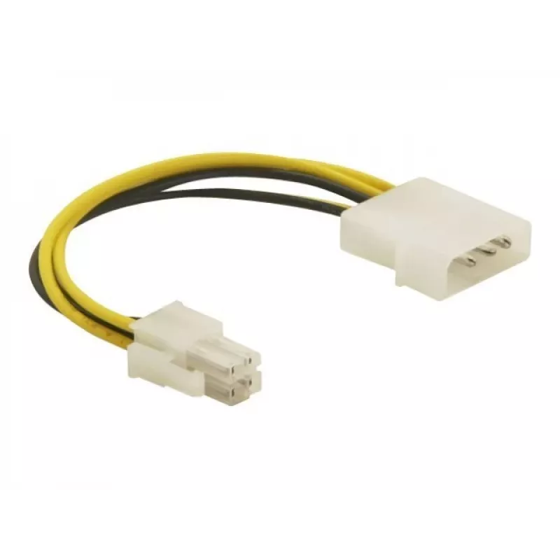 DeLOCK kaabel P4 isane Molex 4pin isane Mitmevärviline 0,13 m