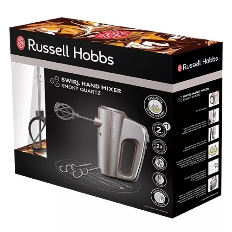 Russell Hobbs 25892-56 mikser Käsisegisti 350 W Kvartsmetallik