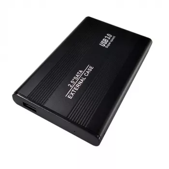 2,5-tolline kõvaketta korpus USB 3.0, 6,5 cm