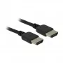 HDMI-kaabel DeLOCK 85216 1,5 m tüüp A isane isanele must