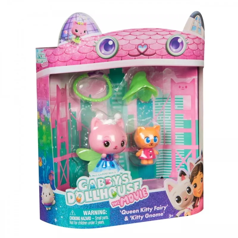 Figuuride komplekt Spinmaster Gabby’s Dollhouse 2-pack Garden — 2 kogutavat figuuri
