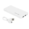 Kaasaskantav laadija akupank BLOW PB10A 10000mAh (37Wh), 2x USB-A väljundid, 22,5W koguvõimsus, Micro‑USB sisend, polümeeraku