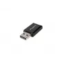 Lanberg USB-adapter traadita võrgukaart, NC-0900-WI, USB 2.0 kaheribaline AX900