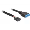 Sisemine USB-kaabel DeLOCK 83776 0,45 m isane pistik – emane pistik