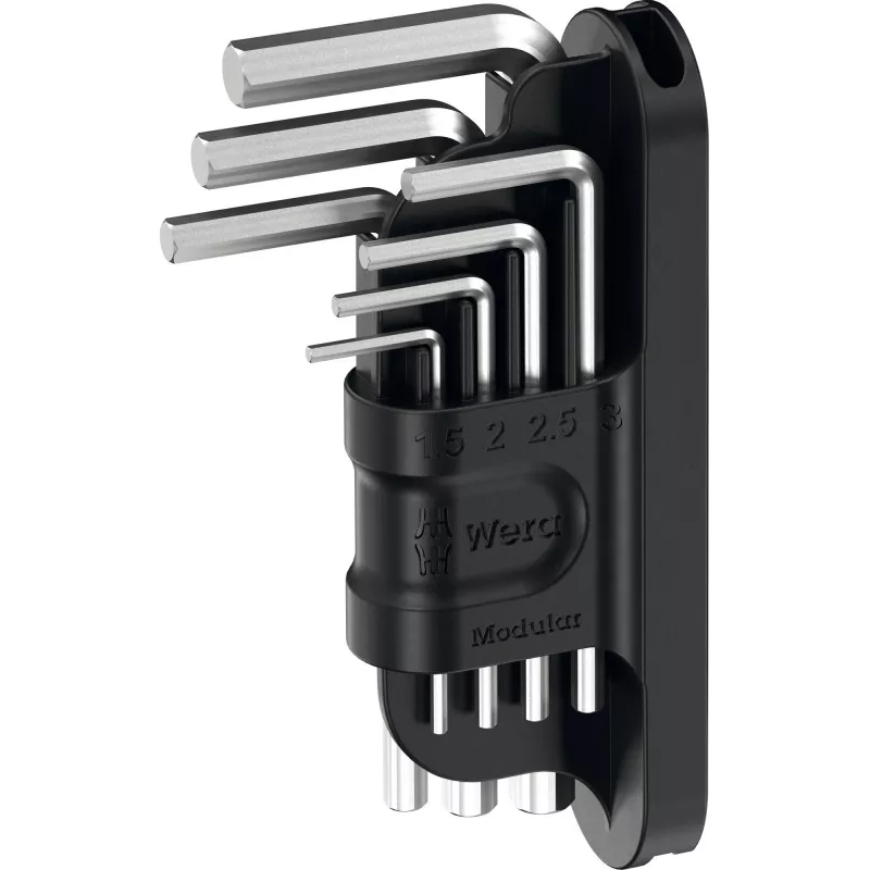 Tööriistakomplekt Wera Tool-Check Modular Set 1 – 50-osaline modulaarne töökojaseade, erinevad otsakud ja padrunid
