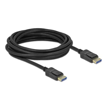 Delock - DisplayPort-kaabel - DisplayPort (M) DisplayPorti (M) - DisplayPort 2,0 - 2,0 m - toetab 10K 60 Hz (10 240 x 4320) - must (80262)