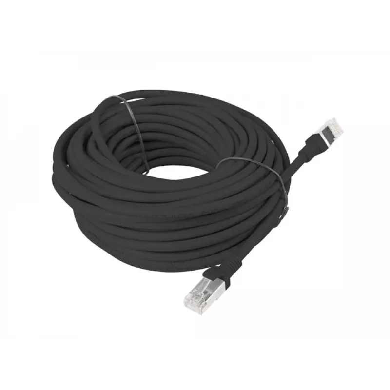 Võrgukaabel LANBERG Cat5e PCU5-10CC-1500-BK RJ-45 - RJ-45 15 m Must U/UTP