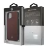 Mercedes MEHCP13SPSQRE iPhone 13 mini 5,4 punane/punane kõva ümbris Nahk Tähtede mustriga