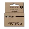 Actis KC-40R tint (asendus Canoni PG-40/PG-50 jaoks; standard; 25 ml; must)