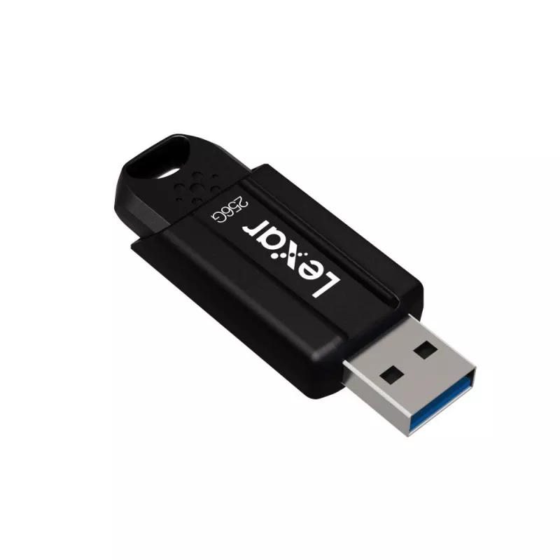 USB-mälupulk Lexar JumpDrive S80 256 GB, USB Type-A, USB 3.2 Gen 1, must, 20 g