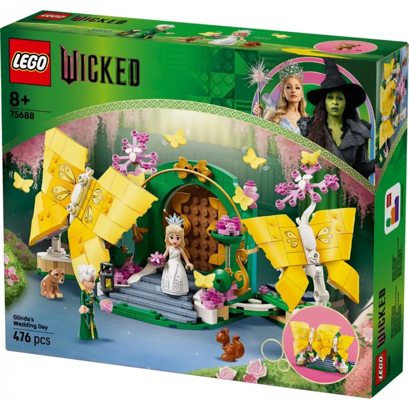 LEGO ehituskomplekt Wicked 75688 Glindani pulmapäev — temaatiline komplekt, mudel 75688