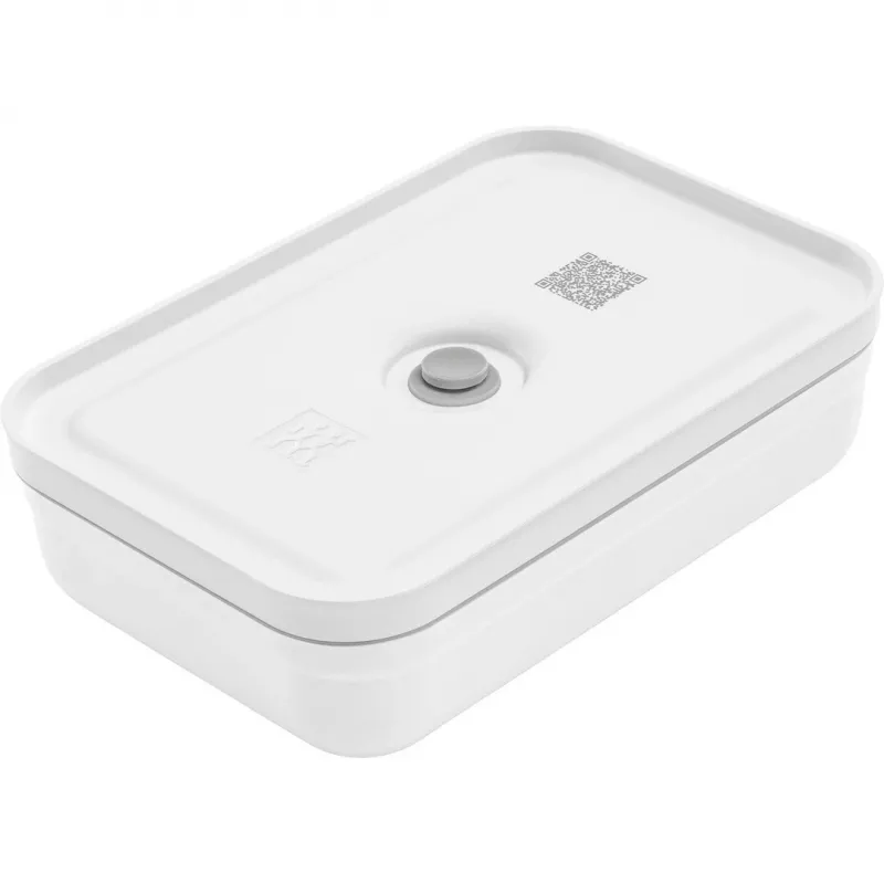 Lõunakarp ZWILLING FRESH & SAVE 1 L, plastikust silikoontihendiga, hall/valge