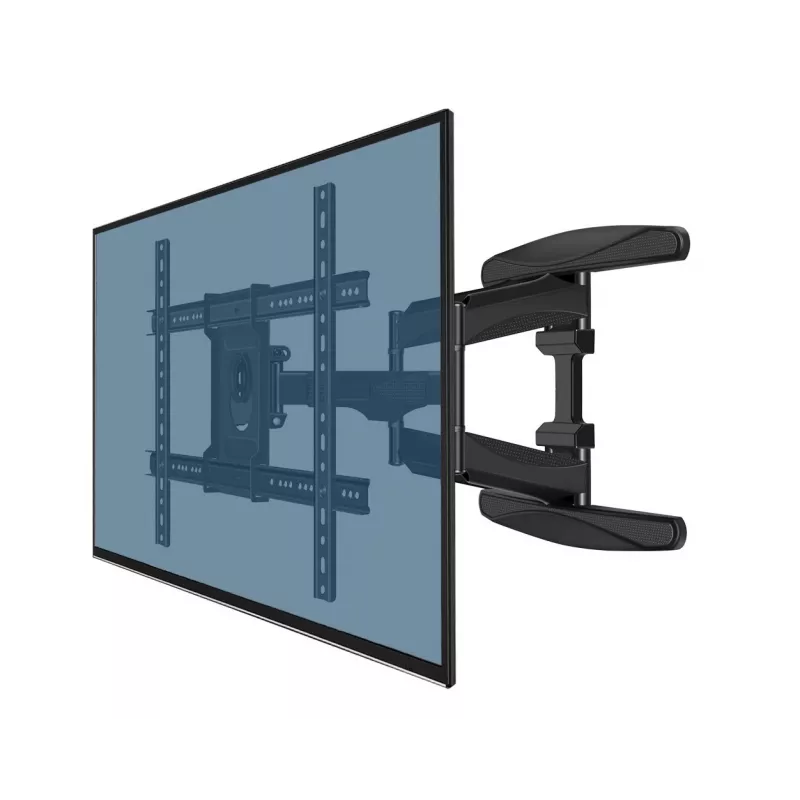 Seinale kinnitatav raam ESPERANZA ERW021 40–85-tollistele lameekraanteleritele, metallist, kallutatav, kaugus 6–50 cm, kandevõime 68 kg, VESA 200x100–600x500 mm