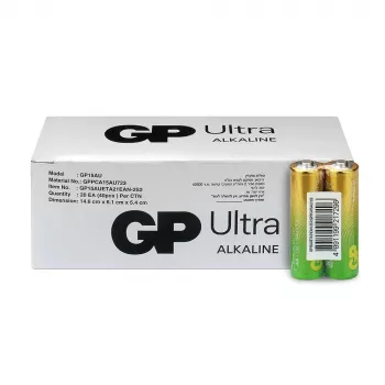 Alkaline patareid GP Battery LR6 AA 40 tk (mudel 15AU21-S2)