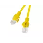 Võrgukaabel LANBERG PCU5-20CC-0050-Y RJ-45 Cat5e 0,5 m, kollane, U/UTP, CCA, keerutatud