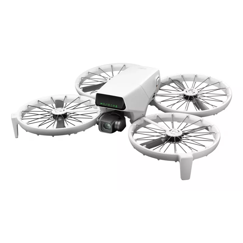 Droon DJI Flip 4 48 MP kaameraga, 4K (3840x2160), 3110 mAh aku, 16 m/s, 14 000 m ulatus, 4 rootorit, 0,249 kg, must/valge