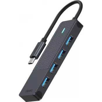Rapoo USB-C Hub, USB-C to USB-A, Hall (00217695)