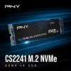 SSD PNY CS2241 M.2 NVMe PCIe 4.0 1TB — lugemiskiirus 5100 MB/s, kirjutamiskiirus 3200 MB/s