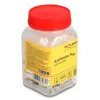 DeLOCK 67177 RJ45 juhtmepistik, hõbedane, läbipaistev, isane, 50 tk