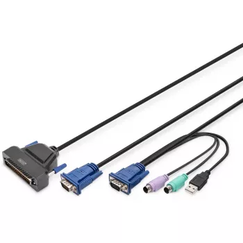 KVM-lüliti Digitus DS-72212 ühe pordiga