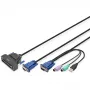 KVM-lüliti Digitus DS-72212 ühe pordiga