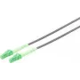 Fiiberoptiline kaabel S/CONN 07-200075 LC OS2 10 m Must Roheline