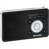 Kaasaskantav raadio TECHNISAT DIGITRADIO 1 A — DAB+/FM, OLED-ekraan, USB-C, 3,5 mm kõrvaklappide pesa, 1 W, must/hõbedane