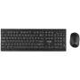 Inca IWS-519 klaviatuur ja hiir kontorisse RF juhtmevaba QWERTY Turkish must