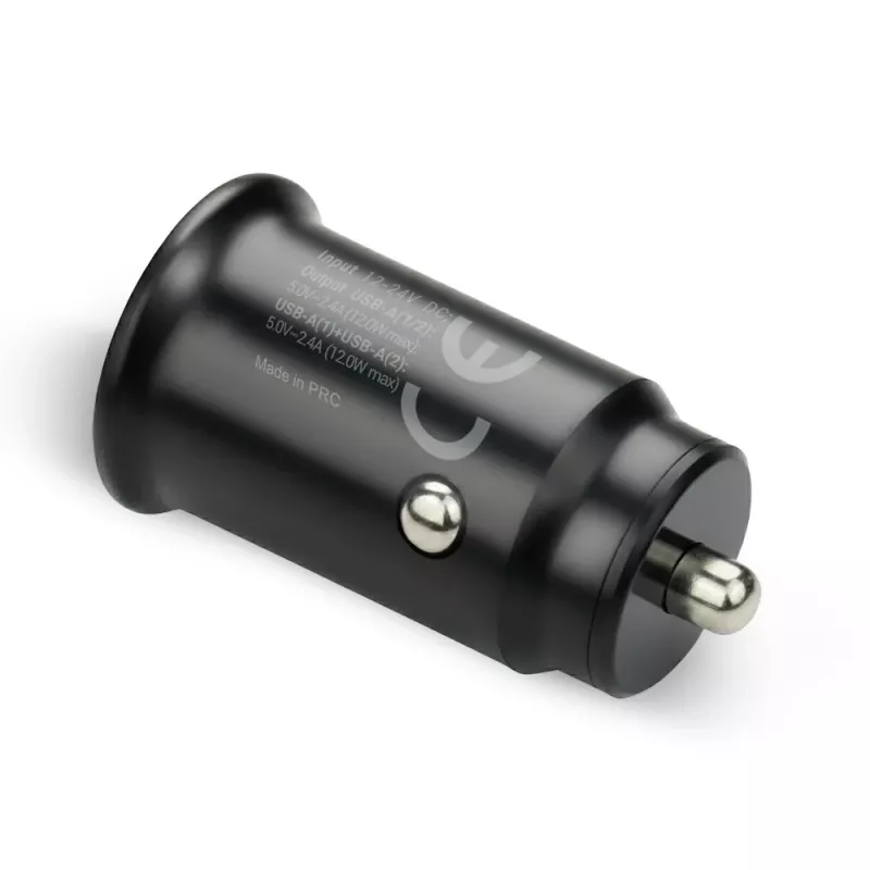 Autolaadija everActive CC-25C 2x USB-A + USB-C, 12 W, auto USB-toiteadapter