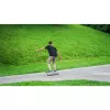 Longboard Muuwmi Lights GLOW ABEC 7 valgusratastega, must/roheline