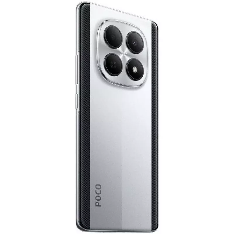 POCO M8 5G 17,2 cm (6,77) hübriidne kahe SIM-kaardiga USB USB-C 8 GB 512 GB 5520 mAh hõbedane