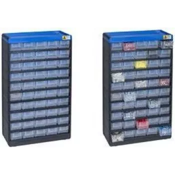 Hoiukast Allit VarioPlus 30.0 x 13.5 x 52.5 cm — plastist organisaator-konteiner, virnastatav
