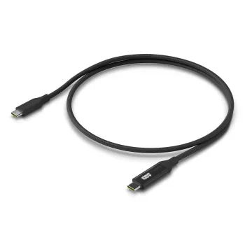 USB-kaabel Ubiquiti UACC-Cable-USB-100W-1M-BK USB-C Must Hall 1m 0.48 Gbit/s