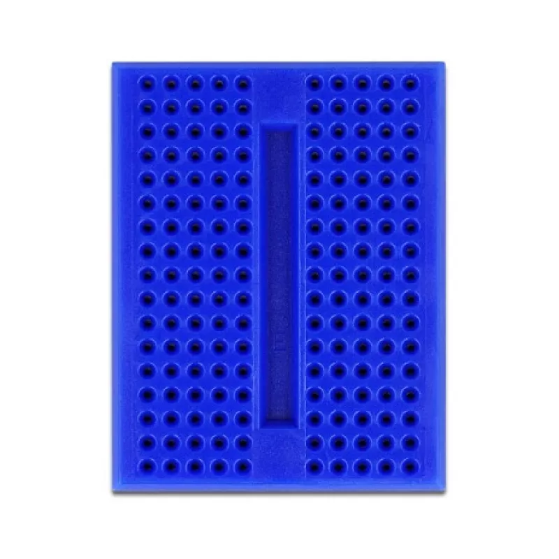 Breadboard DELOCK 18322, plastist prototüüpimisplaat, sinine, 36×46×10 mm
