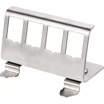 ROLINE Hutschienen-Adapter unbestckt, fr 4 Keystones