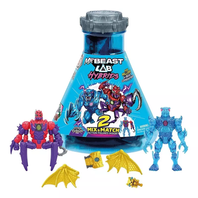 Märulikujud Cobi Mr Beast Lab Hybrydy Multipack – kogumiskomplekt firmalt Cobi (MO-24903)