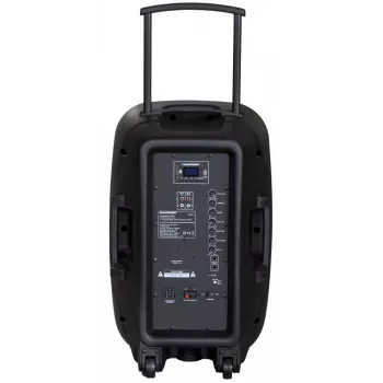 Blaupunkt PA12 kaasaskantav kõlar 650 W Stereo kaasaskantav kõlar Must