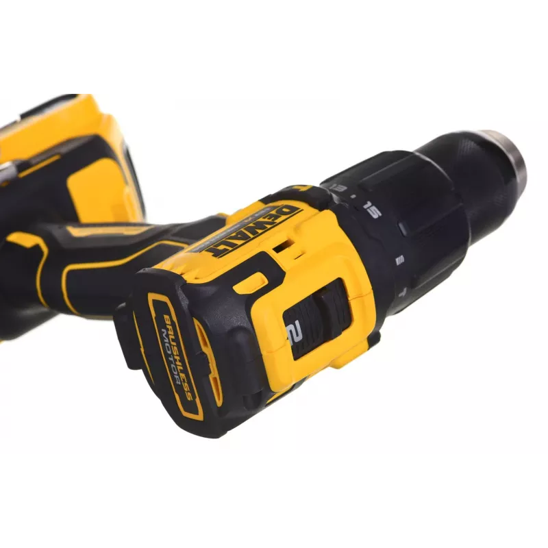 Dewalt DCD709D2T löökmutterkeeraja koos aku ja laadijaga