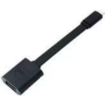 Dell - USB-kaabel - 24 pin USB-C (M) USB Type-A (W) - USB 3,1 - 13,1 cm - Must - P/N: TRIBUTO_ADLP_2301_2200 (5RMND)