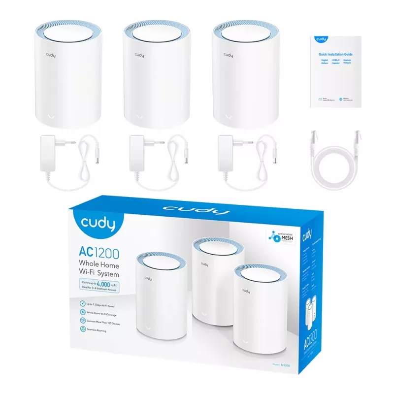 Võrgusüsteem Cudy M1200 3-PACK