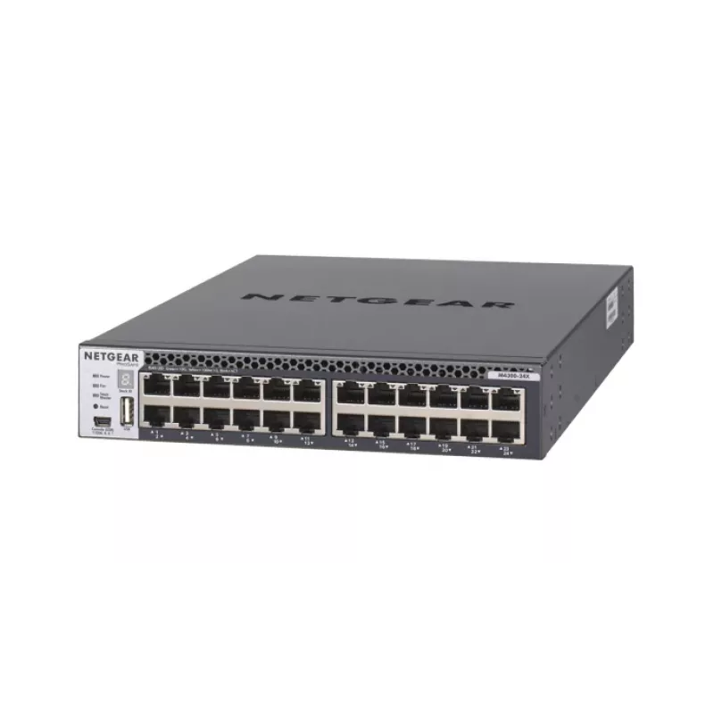 NETGEAR M4300-24X Hallatav L3 10G Ethernet (100/1000/10000) 1U Must