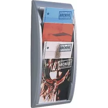 PaperFlow K540615 Silver ajakirjariiul