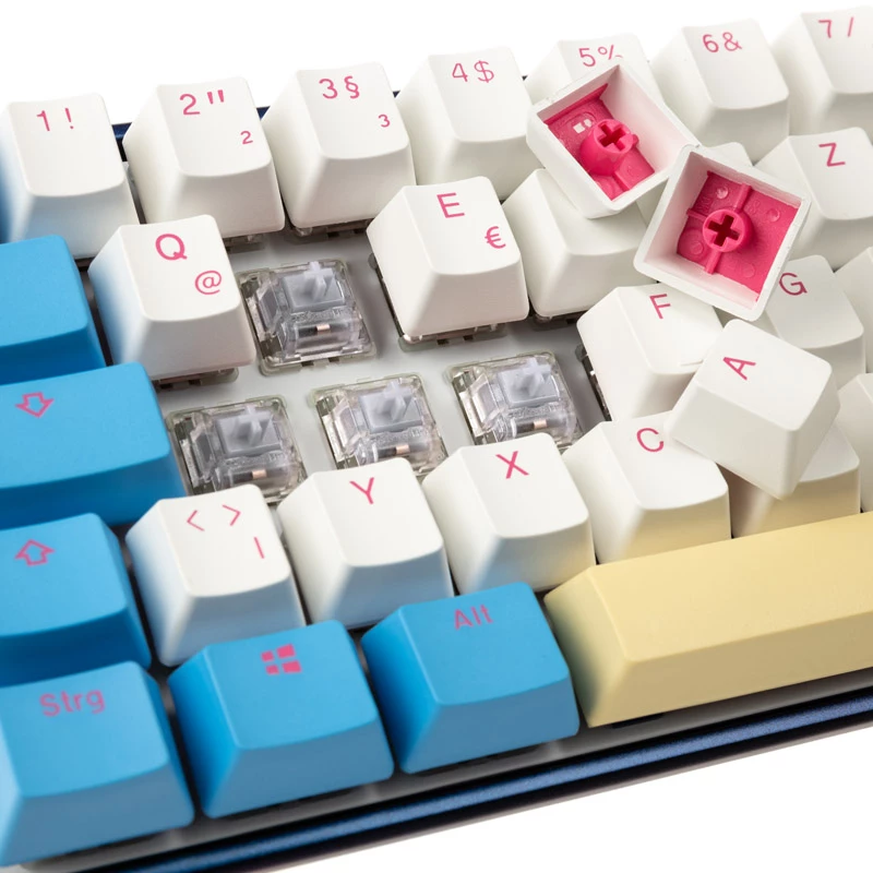 Mehaaniline klaviatuur Ducky Mecha SF Limited Dawn Edition RGB LED, MX Speed Silver lülititega