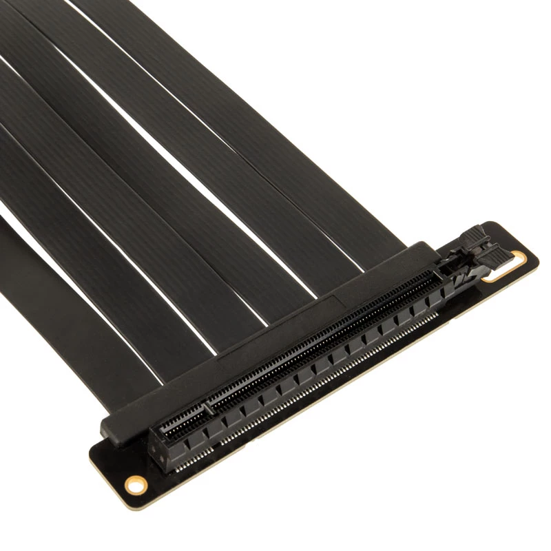 Kolink PCI Express 5.0 x16 to x16 tõstekaabel, 90 kraadi, must – 30 cm