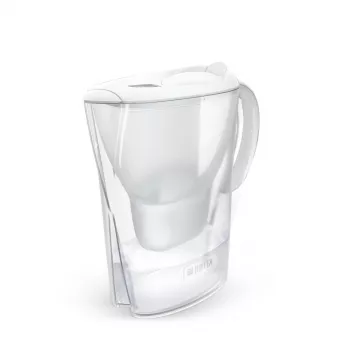 Veefiltrikann BRITA Marella koos Maxtra Pro filtriga, 2,4 L veepaak, valge, ergonoomiline käepide