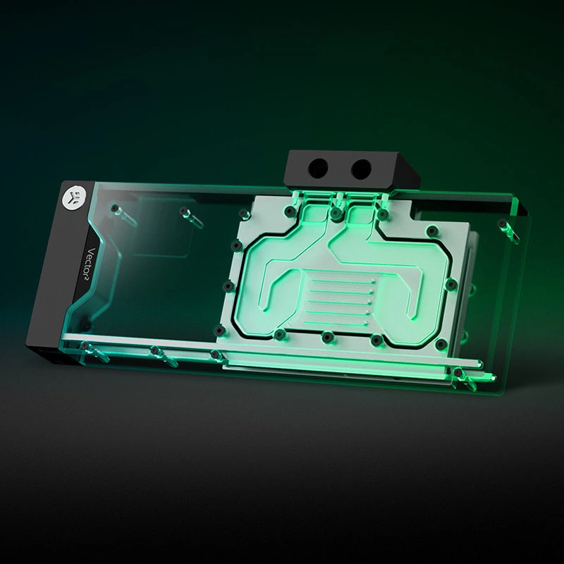 Vesiblokk EK Water Blocks Niklist Perspex Must Hall