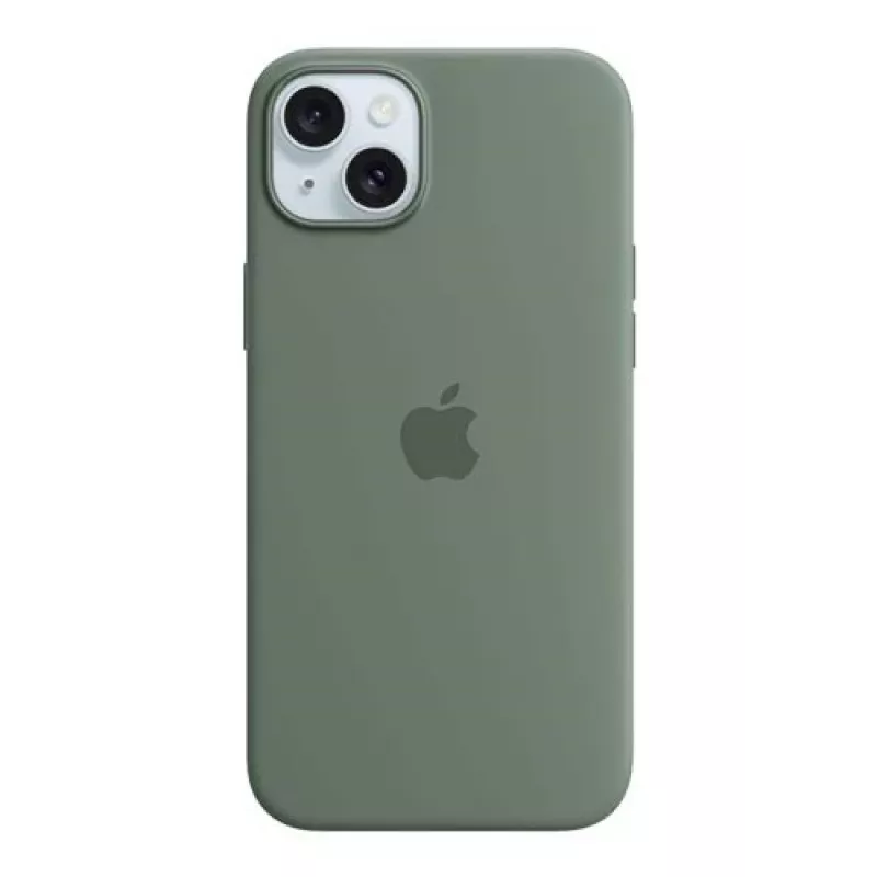 Apple iPhone 15 Plus silikoonümbris MagSafe'iga - Cypress