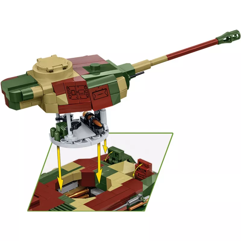 Blocks WWII PZKPFW IV AUSF.G 1107 klotsi